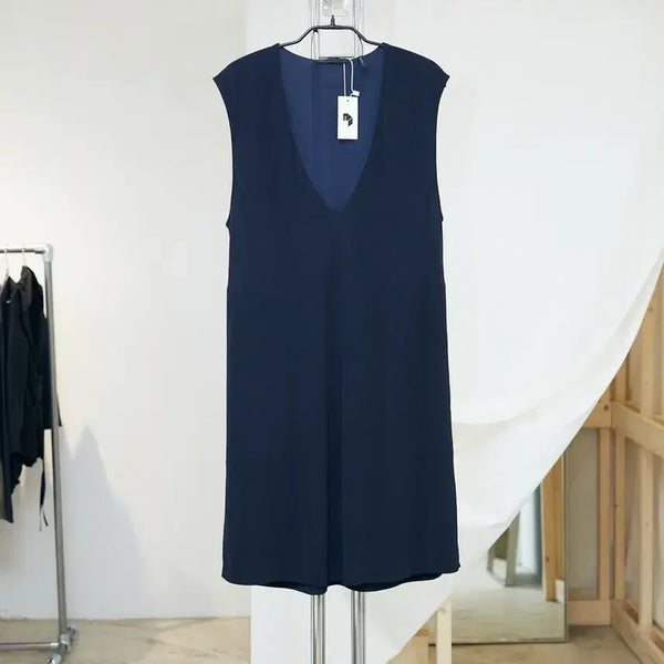 [BUNJANG] Helmut Lang Viscose V-neck Sleeveless Dress / 헬무트랭 비스코스 브이넥 슬리브리스 원피스