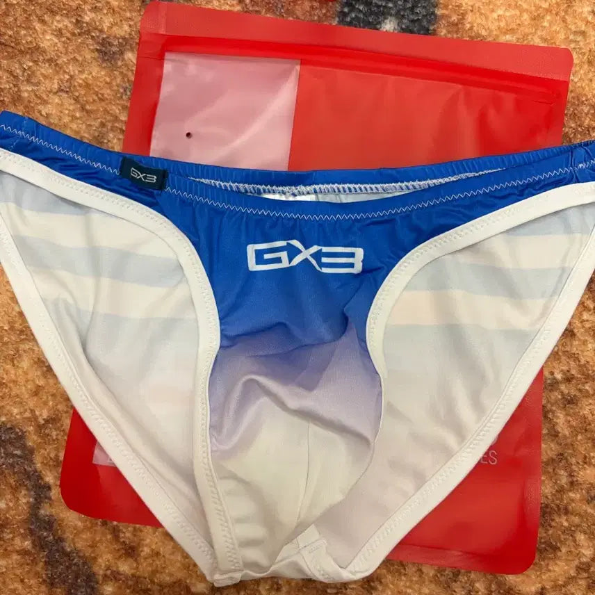 [BUNJANG] GX3 Men's Blue Briefs / gx3남성 삼각 블루.  팬티