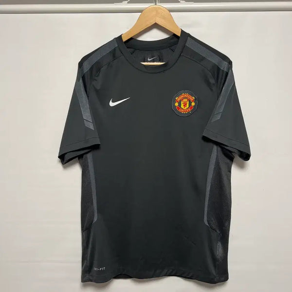 [BUNJANG] Nike Manchester United 10-11 Training Top Dri-FIT Gray Jersey / [정품/M] 나이키 맨유 10-11 트레이닝 탑 드라이핏 그레이 유니폼