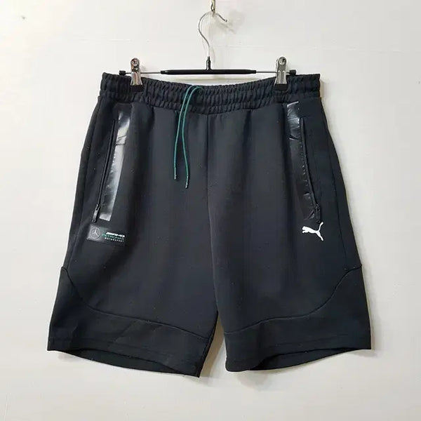 [BUNJANG] Puma Mercedes-Benz Bending Shorts Black / PUMA 푸마 벤츠 밴딩 반바지 블랙