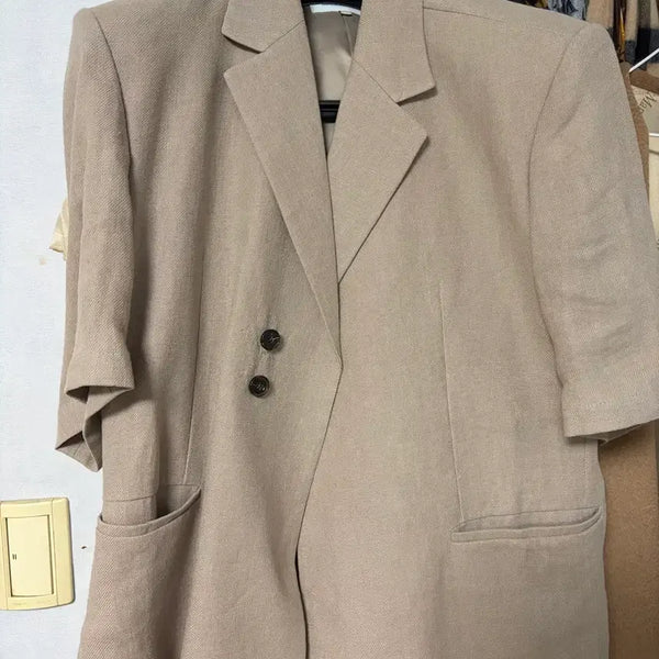 [BUNJANG] Light Beige Summer Jacket / 여름 자켓