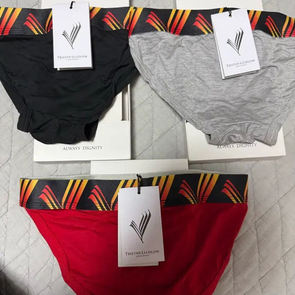 [BUNJANG] Robe Men's Sports Briefs (Bundle Set of 3) / (새제품) 남성 루베 스포츠 브리프 S 3종 일괄
