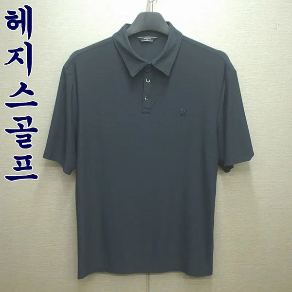 [BUNJANG] Hazzys Golf Men's Functional Short Sleeve Polo Shirt (Size 105) / 0479-헤지스골프(105)기능성,반팔카라티셔츠/구제시장