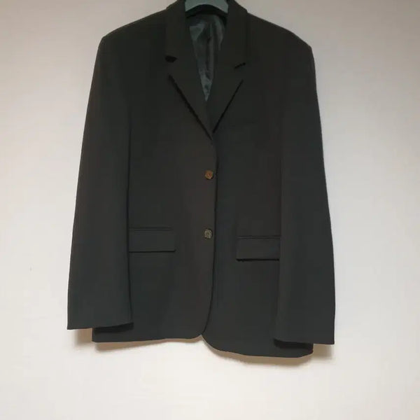 [BUNJANG] Drawfit Oversized Wool Blazer Black XL / 드로우핏 오버사이즈 울 블레이저 XL 블랙