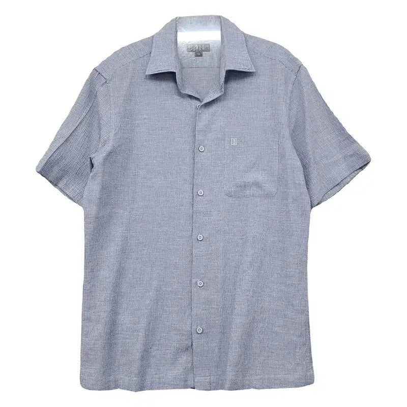 [BUNJANG] Daks Light Blue Short Sleeve Shirt 95 / 닥스 라이트 블루 반팔 셔츠 95