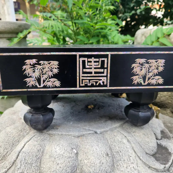 [BUNJANG] Antique Mother-of-Pearl Inlaid Janggi Board / 근대사 나전칠기 자개 장기판