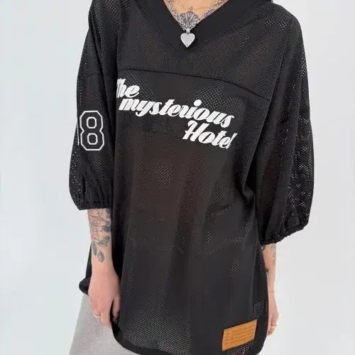 [BUNJANG] Mysterious Hotel Puff Football T-Shirt Camo / 미스테리어스호텔 puff football box t 퍼프티 카모