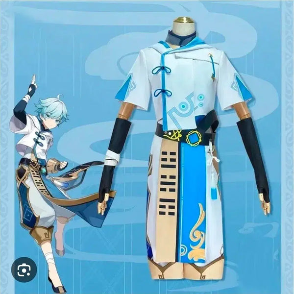 [BUNJANG] Genshin Impact Zhongyun Cosplay Costume / 원신 중운 코스프레 의상