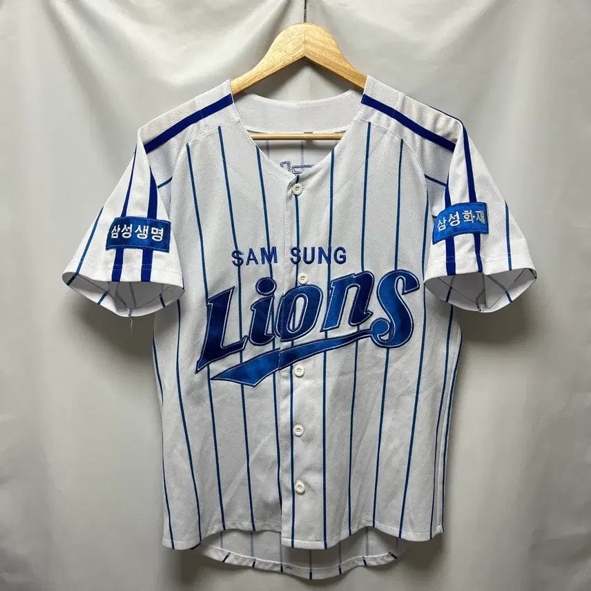 [BUNJANG] Samsung Lions Gu Ja-wook #65 Dynasty White Jersey (Size 90) / [정품/90] 삼성라이온즈 구자욱 65번 왕조 화이트 유니폼