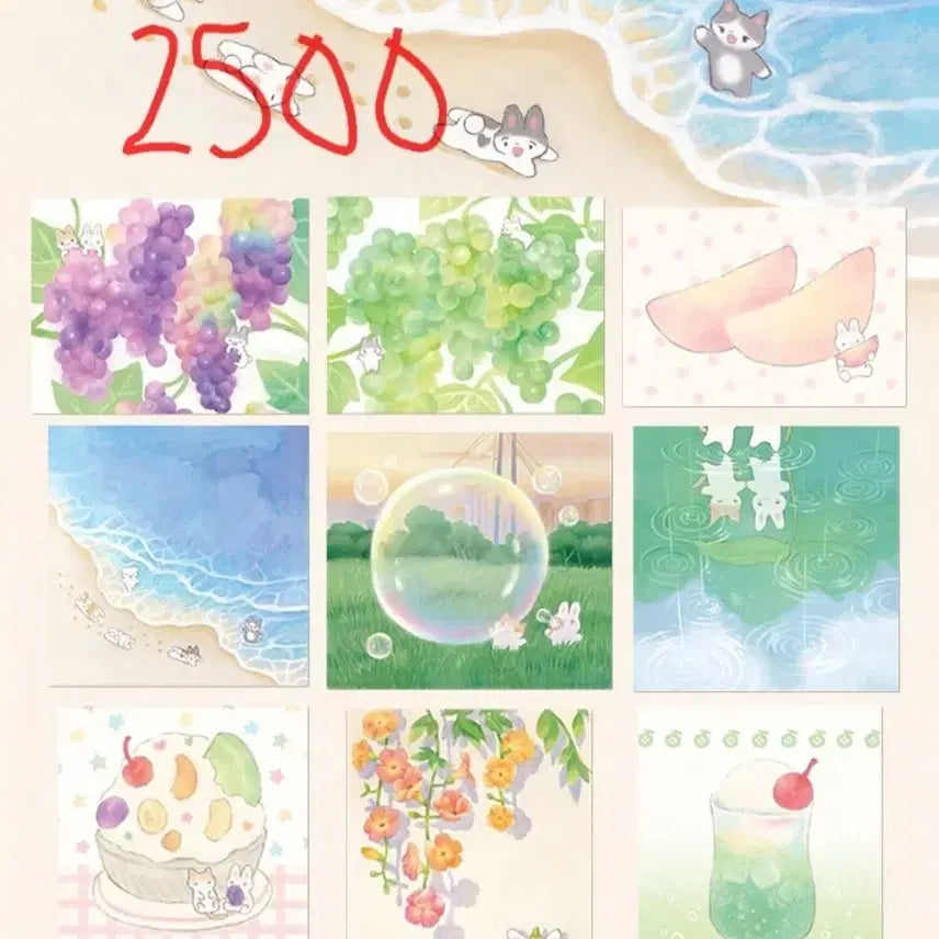 [BUNJANG] Strawberry's Heart Summer Short Story Collection - Plain Paper / 딸기의 마음 여름의 단편집 모조지띵