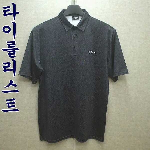 [BUNJANG] Titleist Functional Short Sleeve Polo T-Shirt / 0481-타이틀리스트(110)기능성,반팔카라티셔츠/구제시장
