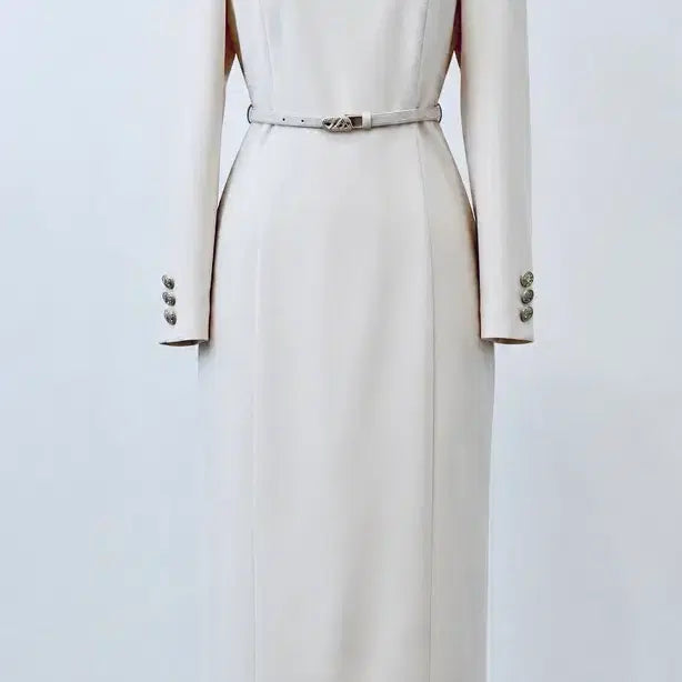 [BUNJANG] MICHAA Ivory Square Neck Dress / (텍있는새상품)미샤 아이보리 원피스 판매합니다