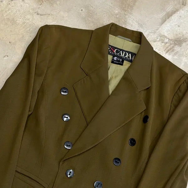 [BUNJANG] Escada Camel Double-Breasted Jacket / 38 에스카다 카멜 더블 브레스트 자켓