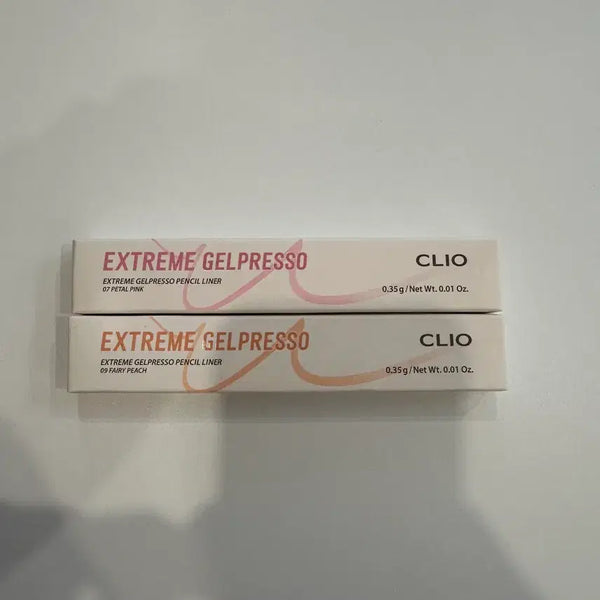 [BUNJANG] CLIO Extreme Gelpresso Pencil Liner (07 Petal Pink, 09 Fairy Peach) - Sealed / 미개봉)클리오 익스트림 젤프레소 펜슬라이너 07/09