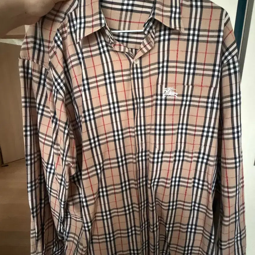 [BUNJANG] Burberry Check Shirt / 버버리 체크 셔츠