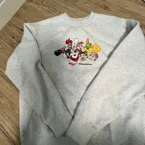 [BUNJANG] WE CANDERS KELLOGGS Family Sweatshirt / 위캔더스 KELLOGGS FAMILY SWEATSHIRT