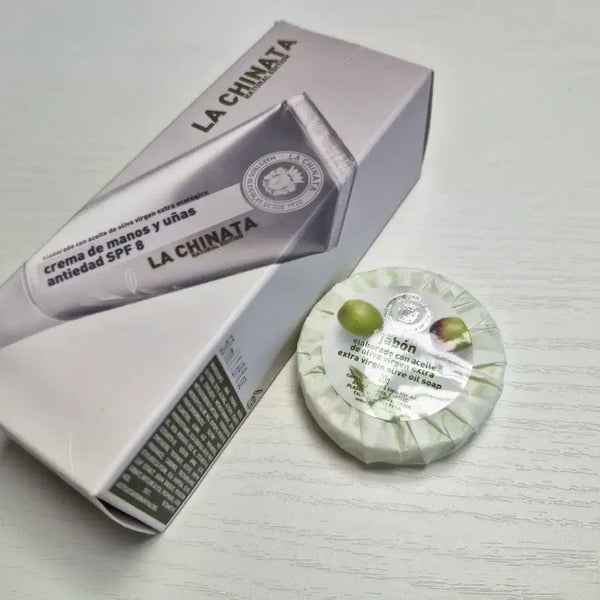 [BUNJANG] L'CHINATA Hand Cream + Mini Olive Soap Set / 스페인 라치나타 핸드크림+ 미니 올리브