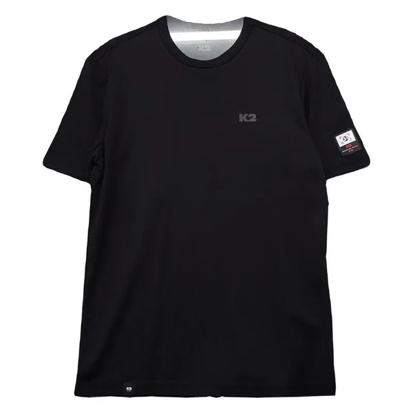 [BUNJANG] K2 Black Performance T-Shirt / K2 블랙 기능성 반팔티 90