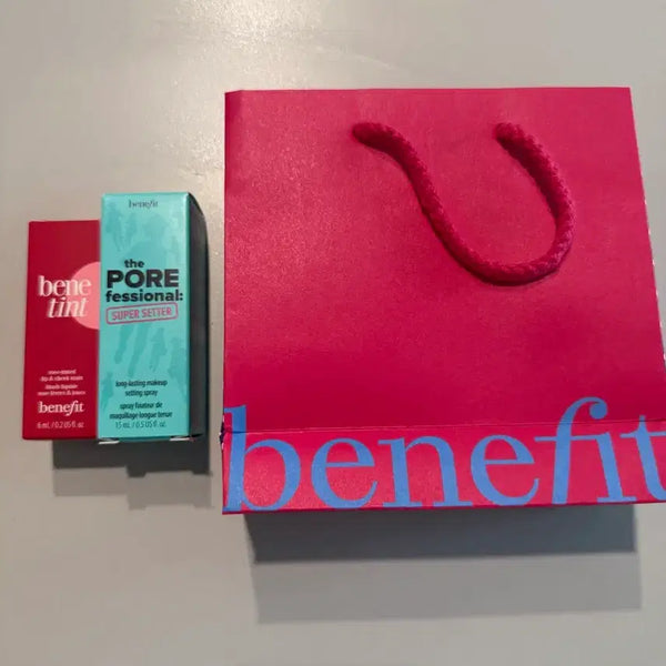 [BUNJANG] Benefit Benetint and The POREfessional Super Setter Set / 베네피트 베네틴트와 포어페셔널 슈퍼세터 세트 새제품