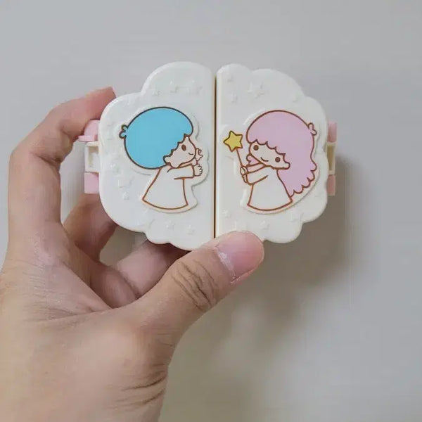 [BUNJANG] Sanrio Little Twin Stars Storage Box Japanese McDonald's Vintage / 산리오 리틀트윈스타 보관함 일본 맥도날드 고전제품