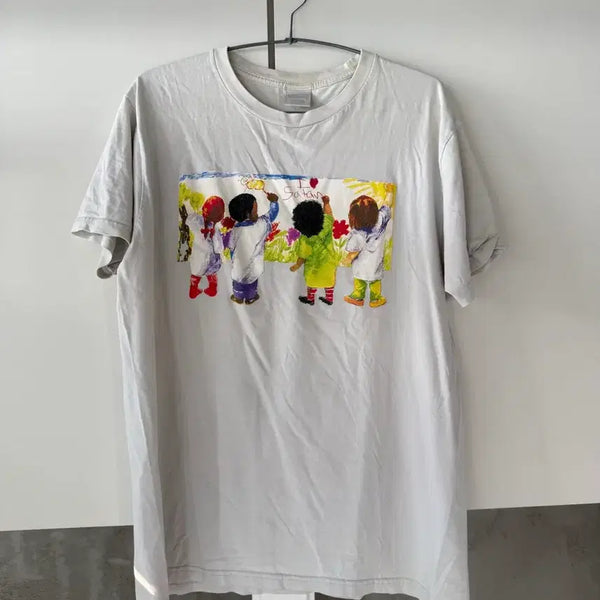 [BUNJANG] Supreme I Heart Satan T-Shirt White / 슈프림 사탄 티셔츠 M