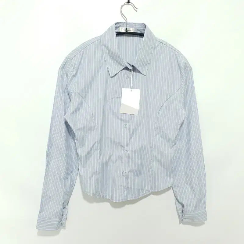 [BUNJANG] Real Coco Women's Striped Slim Shirt / 리얼코코 여성 스트라이프 슬림 셔츠 F_M3018