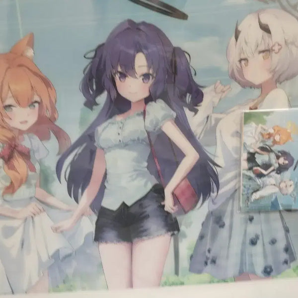 [BUNJANG] Blue Archive Blood Donation House Collaboration Limited Character Illustration Poster/Art Book / 블루아카이브 헌혈의 집 콜라보 한정 캐릭터 일러스트