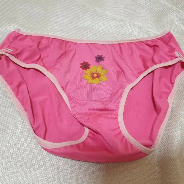 [BUNJANG] Pink Floral Pattern Panties (Medium) / 핫템(중고) 핑크색 꽃무늬 팬티
