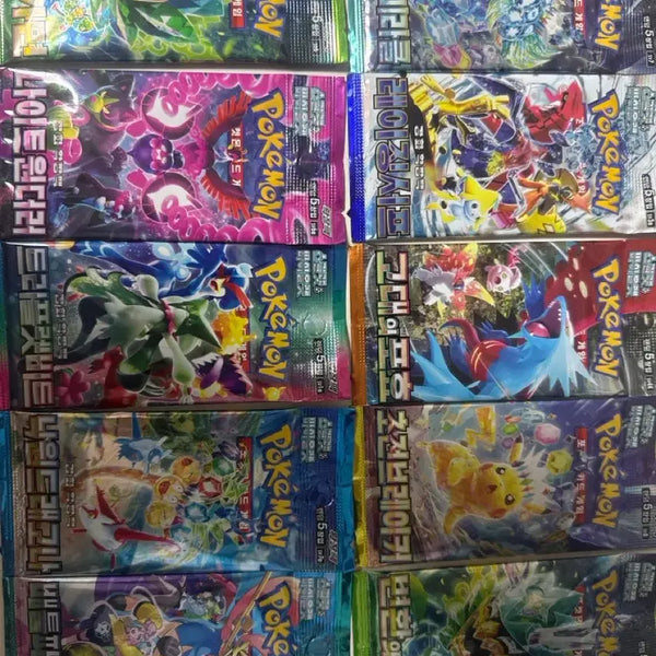 [BUNJANG] Pokemon TCG Single Booster Packs (Includes Out-of-Print Sets) / 포켓몬카드 낱팩 판매(단종팩도 있어요)