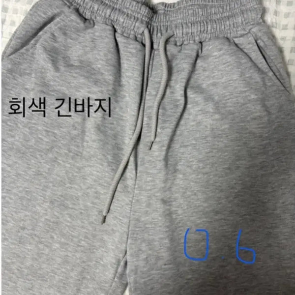 [BUNJANG] Gray Slacks Pants / 오프라인 구매 회색긴바지