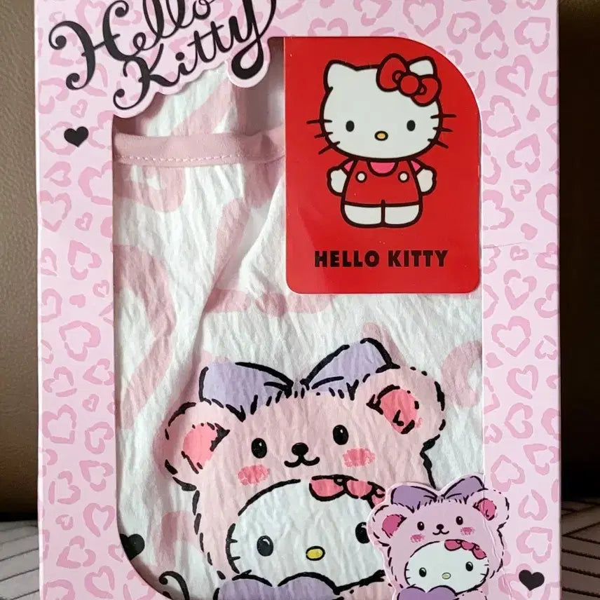 [BUNJANG] Sanrio Genuine Hello Kitty Sleeveless Nightgown Pajamas (Sealed New) / 산리오 정품 헬로키티 나시 나이트 잠옷(미개봉새상품)