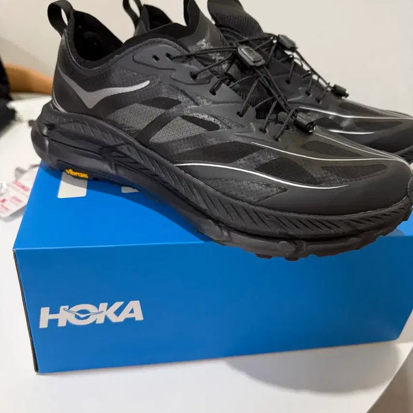 [BUNJANG] Hoka Mafate Speed 4 Outer Orbit Black Running Shoes 280 / 호카 마파테 스피드 4 라이트 블랙 아우터 오빗 280