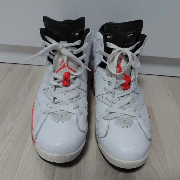 [BUNJANG] Air Jordan 6 'White Red' Sneakers (275mm) / 에어조던 6 흰빨 (275)