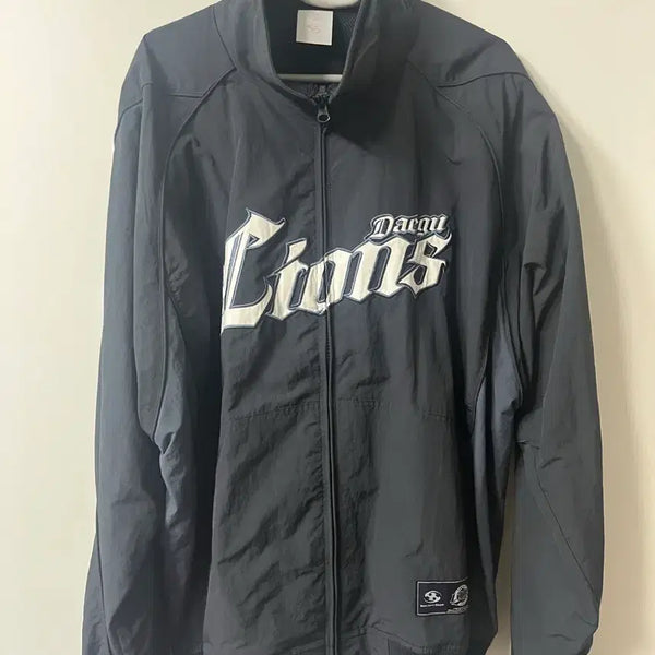 [BUNJANG] Sansan Gear x Samsung Lions Baseball Jacket Navy L / 산산기어 삼성라이온즈 자켓 네이비 L