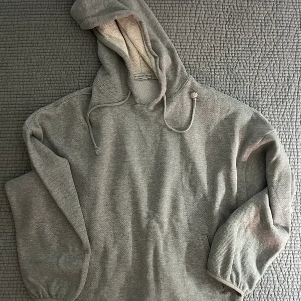 [BUNJANG] Polierter Human Index Volume Hoodie Grey / [2] 폴리테루 휴먼인덱스 볼륨 후디 그레이