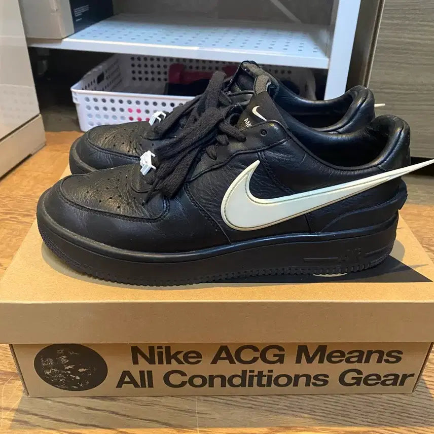 [BUNJANG] Nike Air Force 1 Ambush 270 Black / 나이키 에어포스 1 앰부쉬 270 블랙