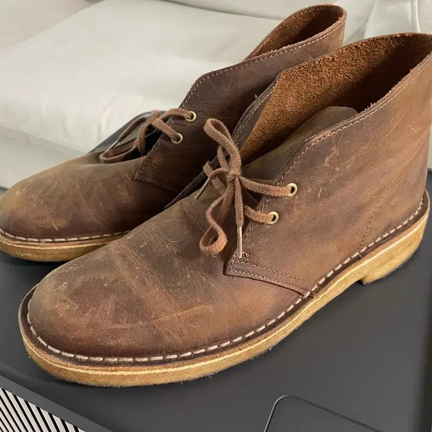 [BUNJANG] Clarks Desert Boots Beeswax UK 6.5 / 클락스 데저트부츠 비즈왁스 255