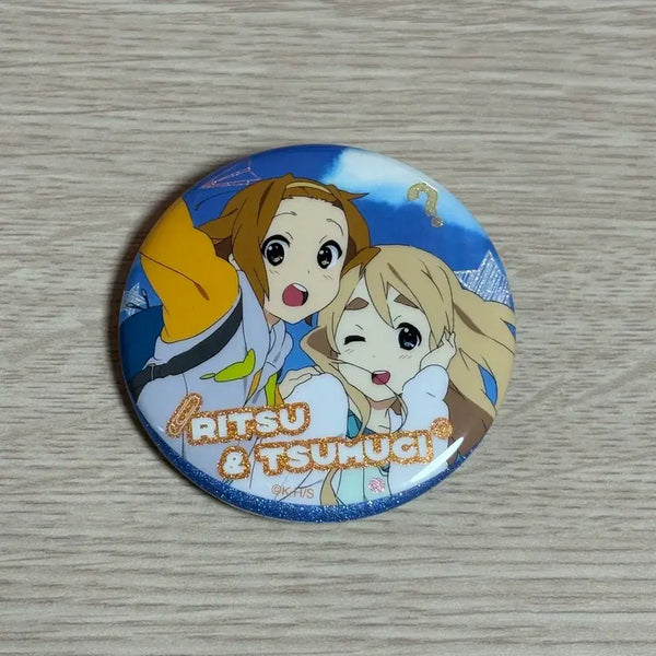[BUNJANG] K-ON! Ritsu & Tsumugi Badge Set / 케이온 리츠 & 츠무기 뱃지