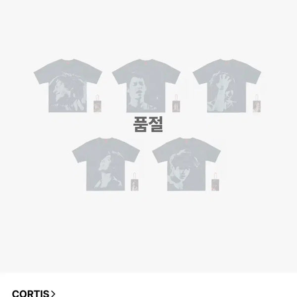 [BUNJANG] Cortis Martin Version T-Shirt (L) / 코르티스 마틴 티셔츠 L