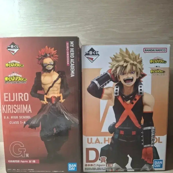 [BUNJANG] My Hero Academia Bakugo Katsuki D Prize & Kirishima Eijiro G Prize Figure Bundle Set / 택포7) 나히아 바쿠고 카츠키 D상 키리시마 에이지로G상 일괄
