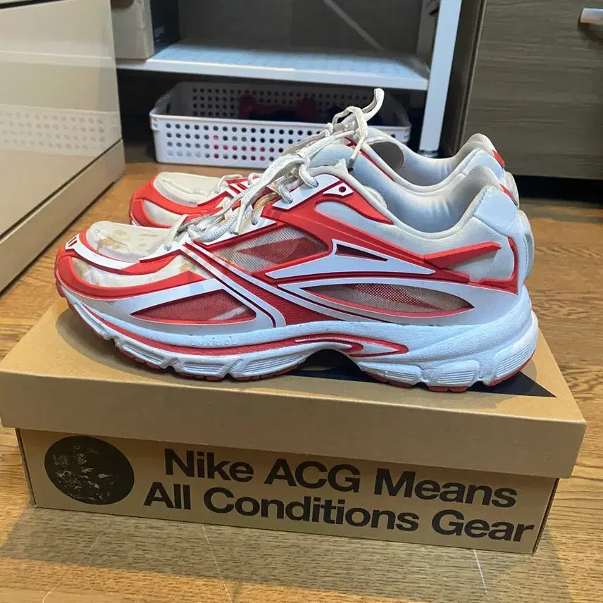 [BUNJANG] Reebok x Kanghyuk Premier Road Sneakers Red 280 / 리복 x 강혁 프리미어로드 레드 280