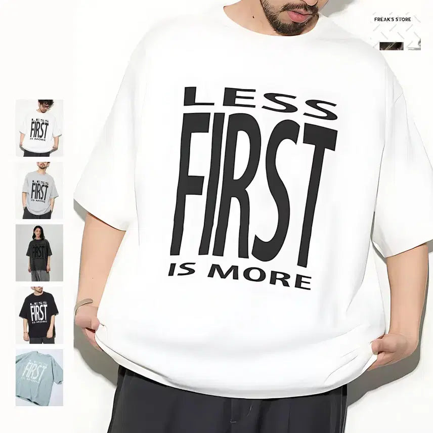 [BUNJANG] Freaks Store Firsthand Front Logo Crewneck T-Shirt / 프릭스스토어 퍼스트핸드 프론트로고 크루넥티셔츠