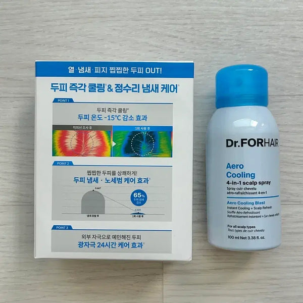 [BUNJANG] Dr. FORHAIR Aero Cooling 4-in-1 Scalp Spray / 닥터포헤어 에어로 쿨링 4-in-1 두피 스프레이(새상품)