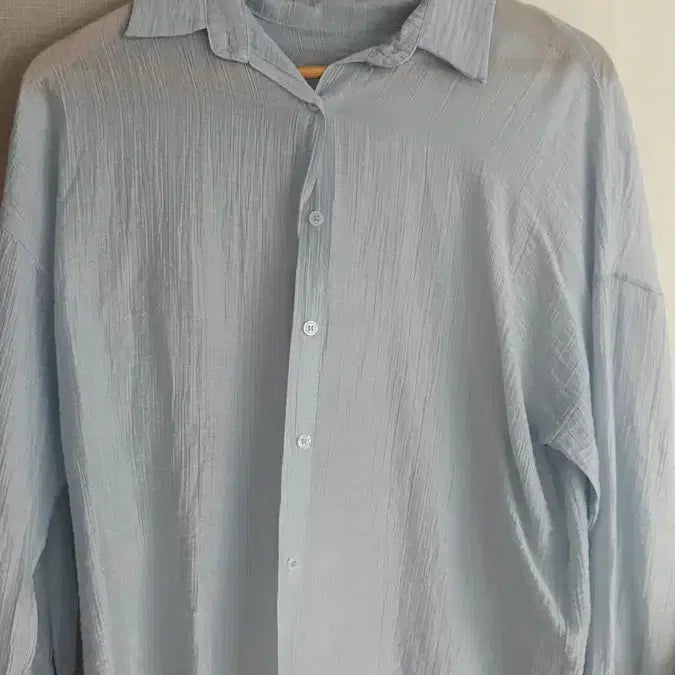 [BUNJANG] Summer Blue Shirt / 여름 블루 셔츠