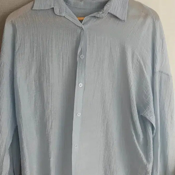 [BUNJANG] Summer Blue Shirt / 여름 블루 셔츠