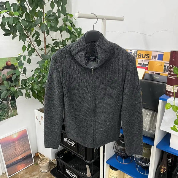 [BUNJANG] Max Mara Wool/Cashmere Zip-Up Cardigan (Size M) / S 막스마라 울/캐시미어 집업 가디건 M