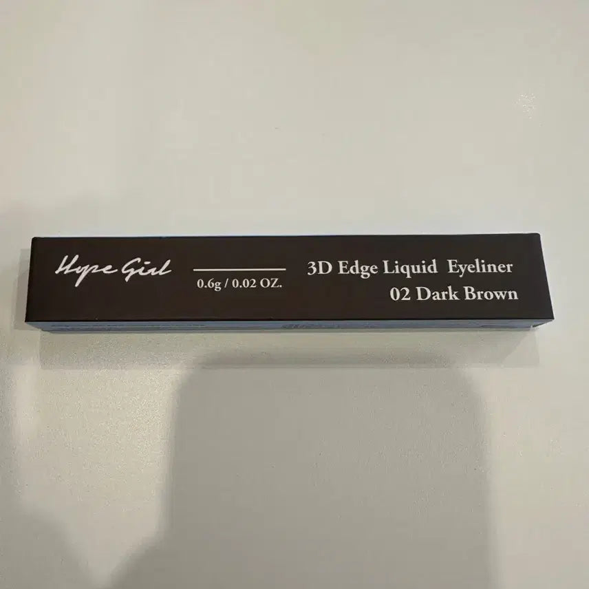 [BUNJANG] Hoppy Girl 3D Edge Liquid Eyeliner (Sealed) / 미개봉)호피걸 쓰리디 엣지 리퀴드 아이라이너 01블랙/02 다크 브라운