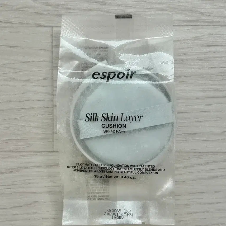 [BUNJANG] Espoir Silk Skin Layer Cushion SPF 50+ PA++++ Refill 21N / 에스쁘아 실크 스킨 레이어 쿠션 21호 리필