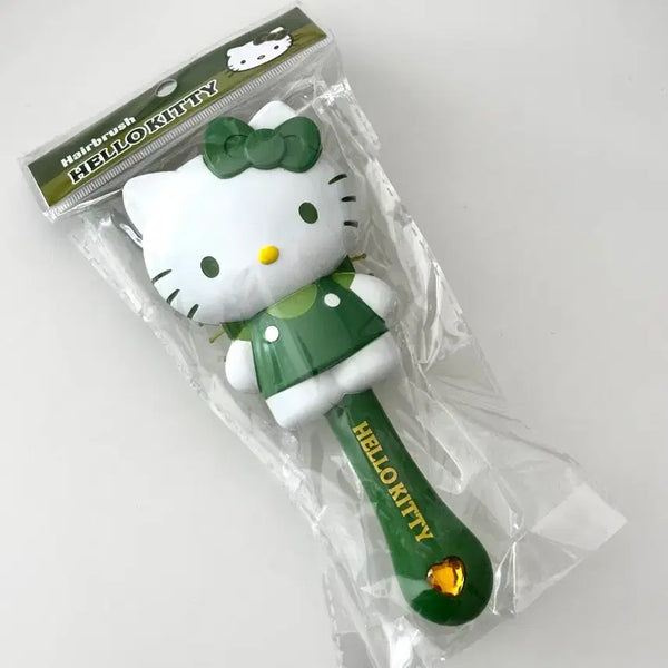 [BUNJANG] Sanrio Hello Kitty Matcha Hair Brush / 말차키티 헤어 브러쉬 일본정품 헬로키티 빗 산리오