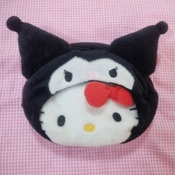 [BUNJANG] Vintage Hello Kitty Kaburinbo Kuromi Pouch / 고전 키티 카부린보 쿠로미 파우치